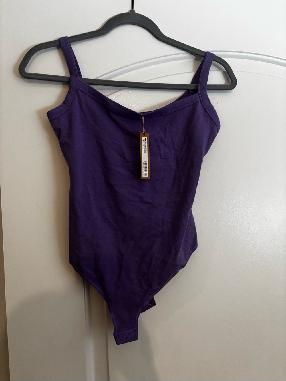 SKIMS Purple Tank Bodysuit